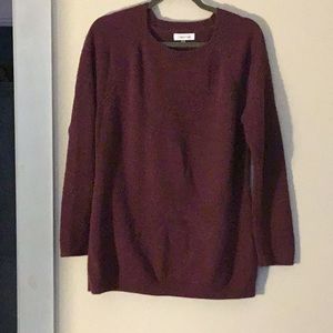 Calvin Klein maroon sweater. Size L